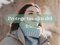 Protexe os teus ollos do frío.